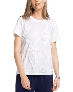 Футболка "Джонни был Антуанеттой" Johnny Was, белый