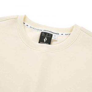 Свитшот женский Lotus White Skechers, Lotus White/02SB