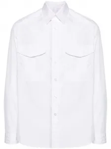 Поплиновая рубашка в полоску MORDECAI, белый