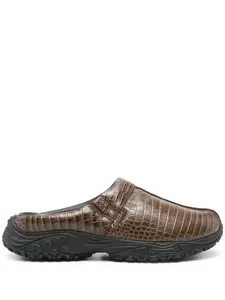 Слиперы Clog 1 из коллаборации с Martine Rose Clarks, коричневый