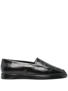 Fear Of God лоферы с тиснением под крокодила, черный