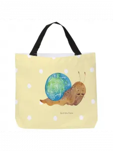 Шоппер Mr. & Mrs. Panda, желтый пастельный