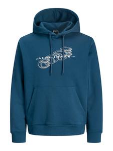 Толстовка Jack & Jones Plus JCOFUSION, Gentian