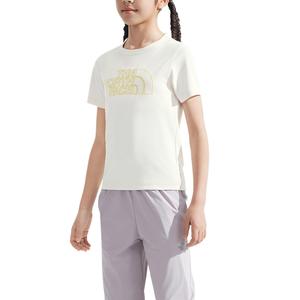 THE NORTH FACE Футболка Dune White Spring Aqua Green для детей 3-7 лет