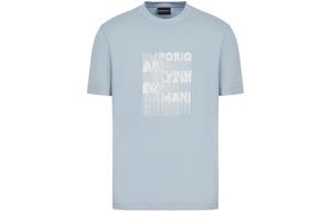 EMPORIO ARMANI Футболка SS23 мужская светло-голубая