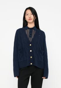Кардиган Tommy Hilfiger SOFT CABLE CARDI, Dark Night Navy/Dark Blue