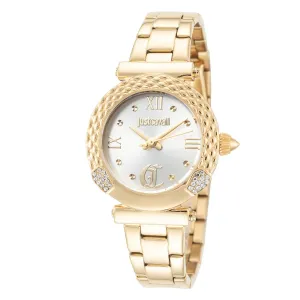 Женские кварцевые часы SET 30 мм, золотистого цвета Just Cavalli