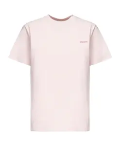 Хлопковые футболки и поло розового/красного цвета. Coperni, розовый