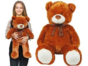 Большой плюшевый коричневый плюшевый мишка Madej, мягкий приятный талисман 70 см