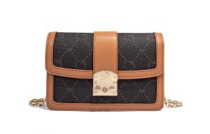 Sanrio Сумка через плечо Hello Kitty из полиуретана женская разноцветная, Dark Coffee