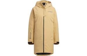 Пуховик женский хаки Adidas