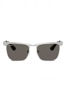 Солнцезащитные очки Wayfarer Deluxe Ray-Ban, серебристый