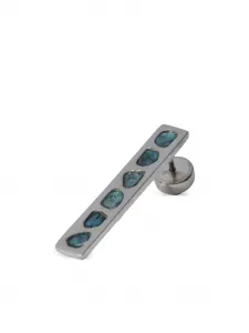 Декорированная серьга Parts of Four, серебряный