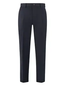 Брюки строгого кроя со складками THE (Alphabet), черный