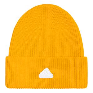 Adidas Акриловая вязаная шапка унисекс яркого золотого цвета, Bright Gold