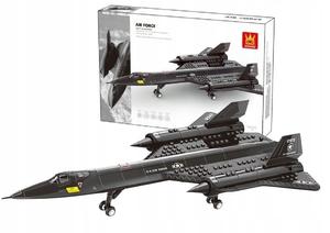 Игрушка Для Детей Самолет Blackbird Sr-71 183 Элемента Norimpex