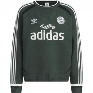 Adidas Striped Long sleeved Sweater Adidas Originals, зеленый