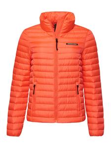 Пуховик Superdry, оранжевый