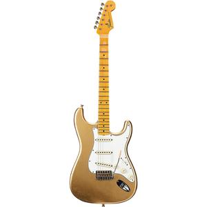 Fender Custom Shop Постмодернистский Stratocaster Journeyman Relic Maple Fingerboard Электрогитара Aztec Gold