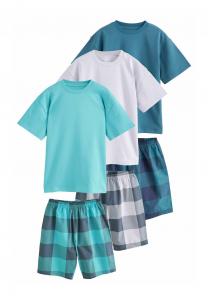 Пижама 3 PACK SET Next, синий