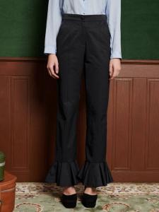 Брюки с оборками wilhelm Sister Jane, черный