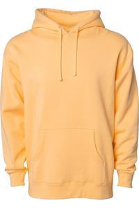 Толстовка с капюшоном Independent Trading Co. Heavyweight, персиковый