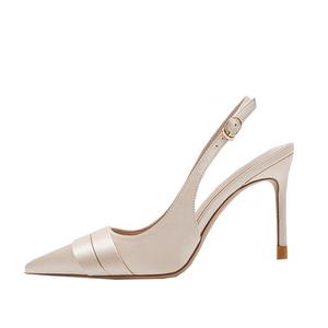 Женские туфли на тонком каблуке и высоком каблуке CAOT, Champagne 6Cm