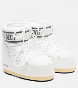 Низкие зимние ботинки Moon Boot, White Mond
