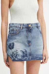 Джинсовая юбка Elisabetta Franchi, синий