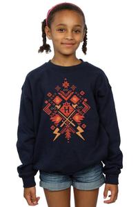 Толстовка с рождественской ярмаркой Isle Harry Potter, темно-синий