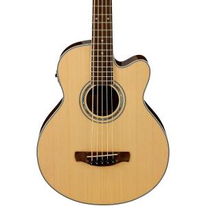 Ibanez AEB105E акустически-электрическая 5-струнная бас-гитара Gloss Natural