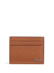 Картхолдер Vicuna Zegna, коричневый
