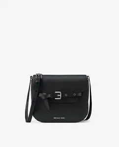 Женская сумка через плечо Emilia небольшого размера из зернистой кожи Michael Michael Kors, черный