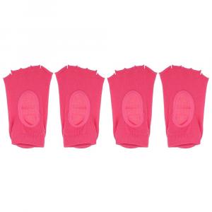 2 пары носков для йоги, носки с пятью пальцами, балетные носки для пилатеса Barre для женщин, светло-розовые Unique Bargains, цвет Rose Red