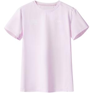 Футболка Quick Dry женская Moderate CAMEL, morning smoke розовый