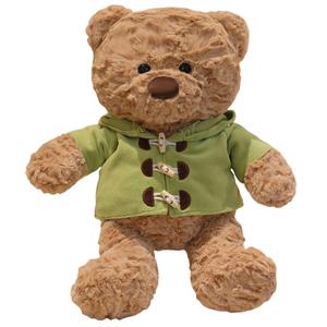 Плюшевая игрушка Dopamine Dressing разноцветный свитер медвежата высота 38см MLING, зеленый