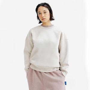 DECATHLON Женская толстовка с круглым вырезом - Elementals бежевого цвета