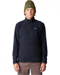 Свитер Mountain Hardwear Microchill Snap Pullover, черный