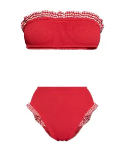 Раздельный купальник Пегги Hunza G, красный