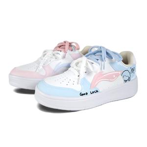 LINING Скейтерские кроссовки Unisex White низкие легкие противоскользящие с амортизацией