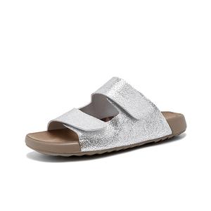 Тапочки-слайды Quick Dry Slide женские Chibang, Silver