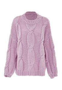 Тонкий вязаный свитер ebeeza Sweater, розовый
