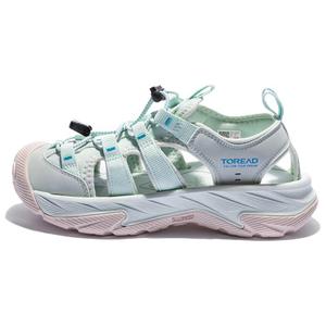 Нескользящие, износостойкие, легкие женские ботинки для речного треккинга зеленого цвета TOREAD, Flannelette Green