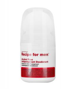Дезодорант шариковый Recipe for Men Alcohol Free Antiperspirant Deodorant, 60 ml