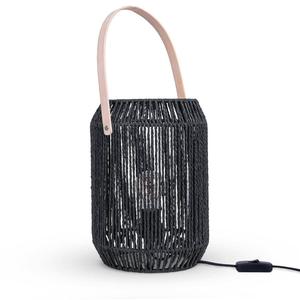 Настольная лампа Paco Home Nando Tl, черный - дерево