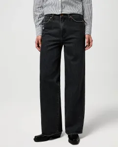 Женские джинсы прямого кроя свободного фасона со средней посадкой Wrangler, черный