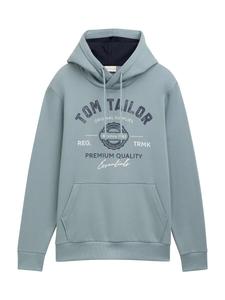 Толстовка с капюшоном TOM TAILOR Sweatshirt, мятный