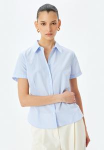 Блузка на пуговицах Koton, синий