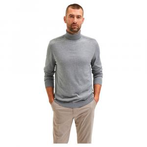 Свитер Selected Berg Roll Neck, серый