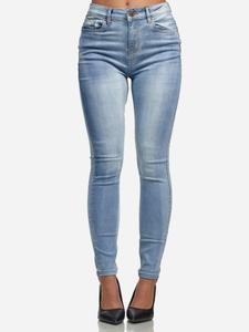 Узкие джинсы Tazzio F101, светло-голубой